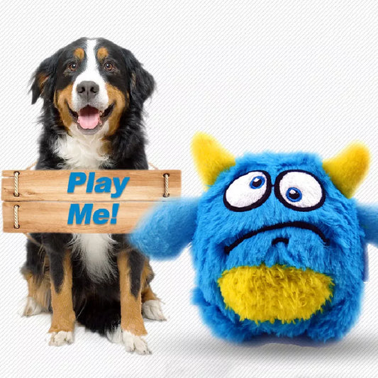 Squeaker Dog Toy Balls: Interactive Chew Balls