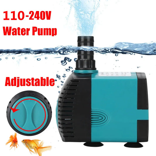 Ultra-quiet submersible water fountain pump.
