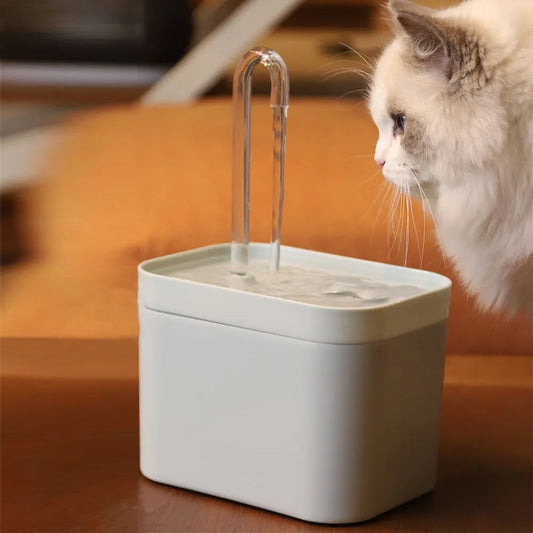 1.5L Cat Water Fountain Recirculating Filtration System