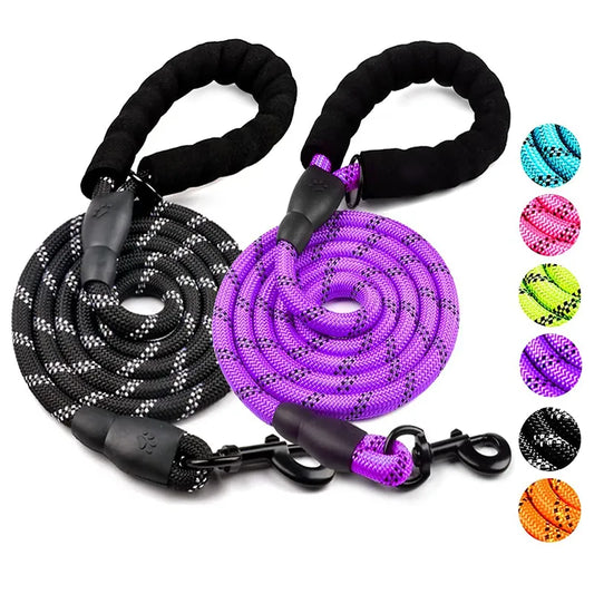 Reflective Strong Dog Leash for Big, Small, and Medium Dogs