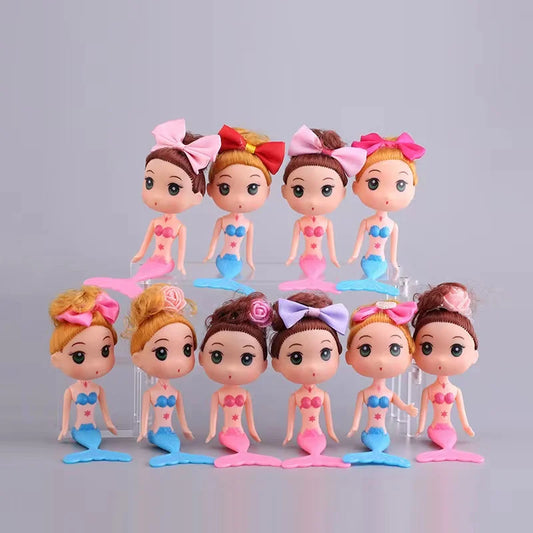 Miniature Mermaid Dolls: 2 Items, Educational Toys