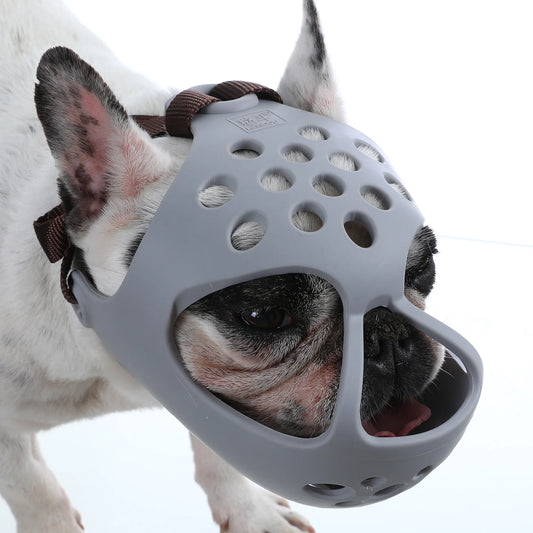 Breathable Mesh Dog Muzzle for Short Snout