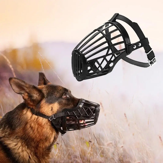 Adjustable Basket Design Dog Muzzle