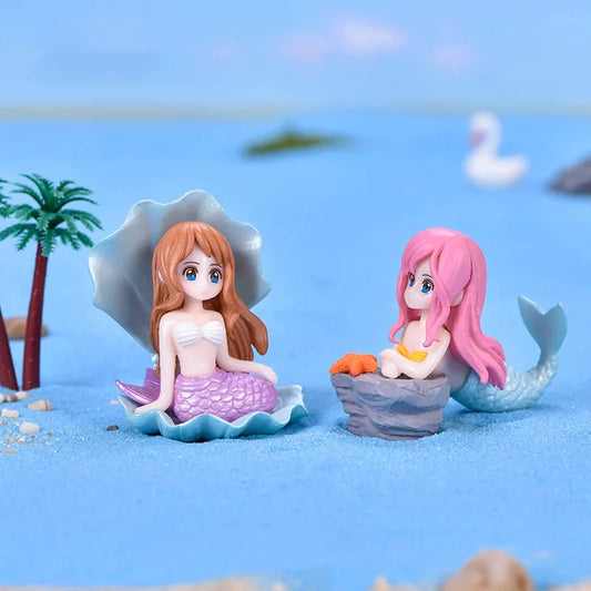 Mermaid Figurines for Aquariums, Decor, and Crafts