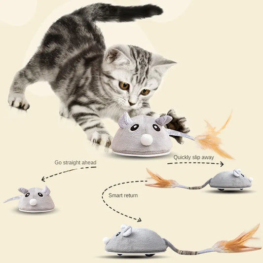 Interactive Mouse Toy: Moving Rat