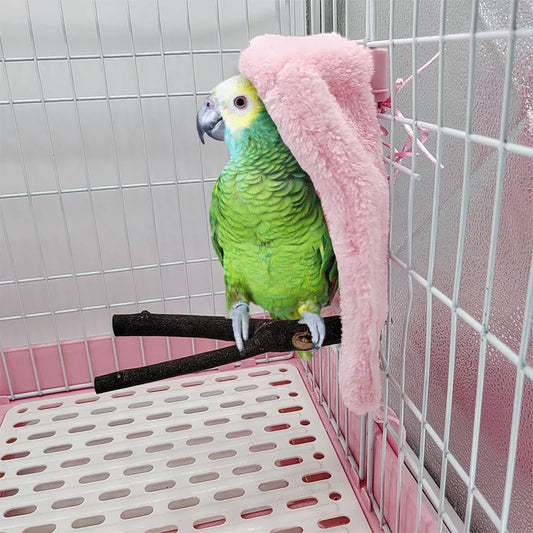 Warm Bird Shawl: Hanging Tent for Cage